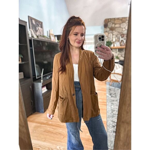 Old Navy Linen Jacket - Picture 1 of 11
